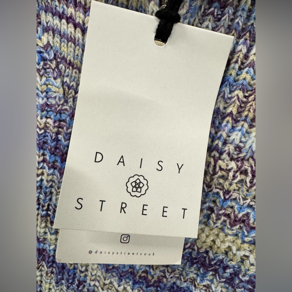 Daisy Street Space-Dye Knit Quarter-Zip NWT - Picture 7 of 8
